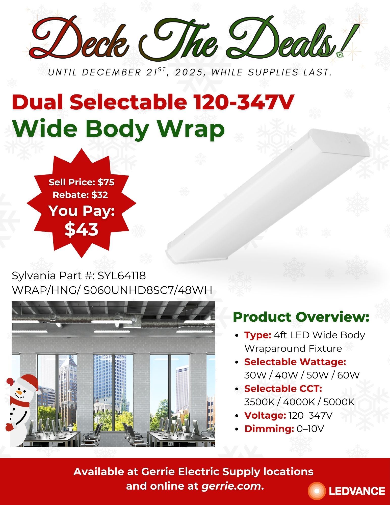 Sylvania- Wide Wrap