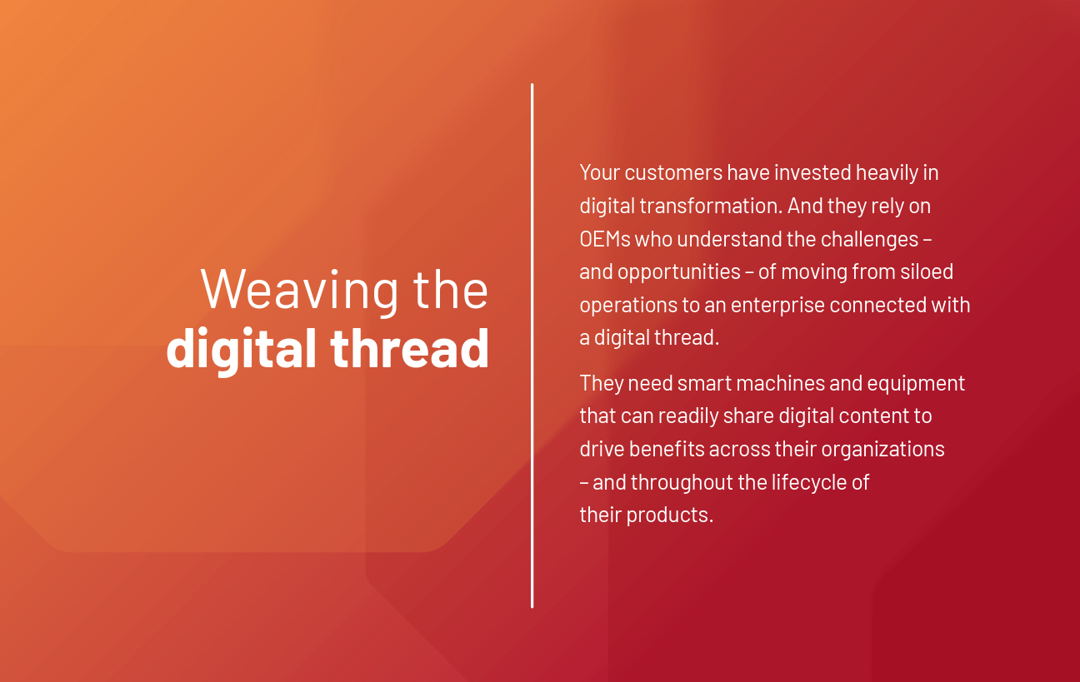 weaving the digital thread